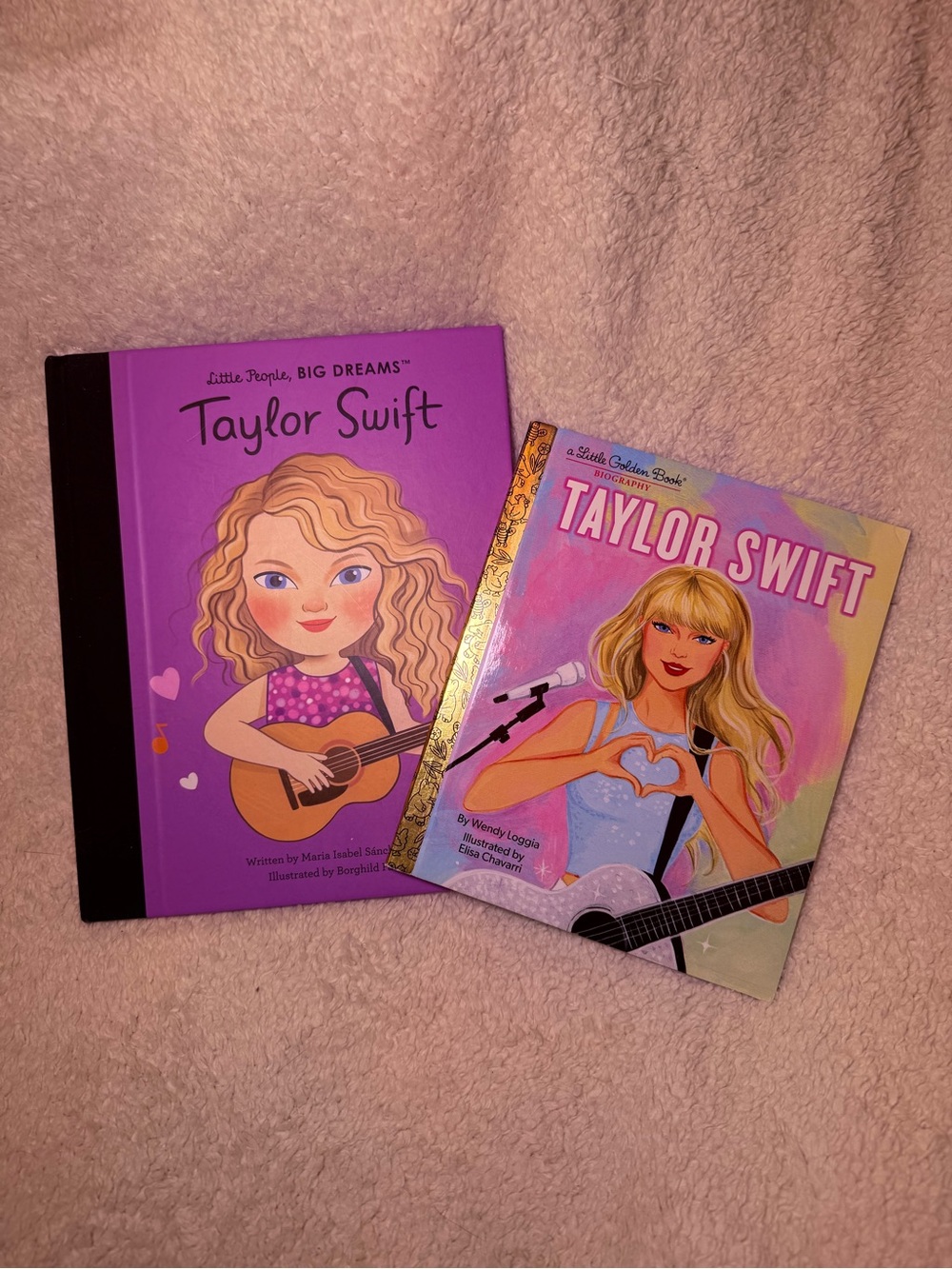 Taylor Swift Illustrated Books - Little People Big Dream & Little Golden Book